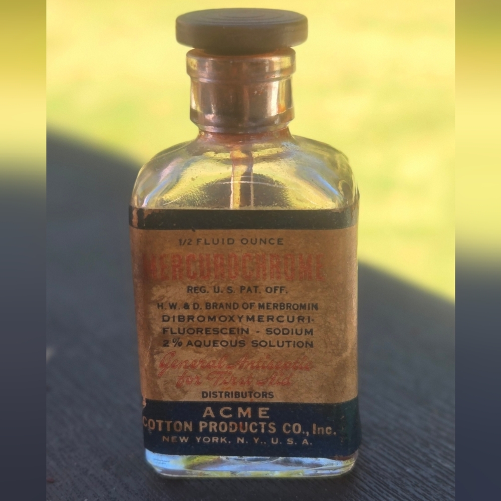 VINTAGE ACME Glass Bottle
